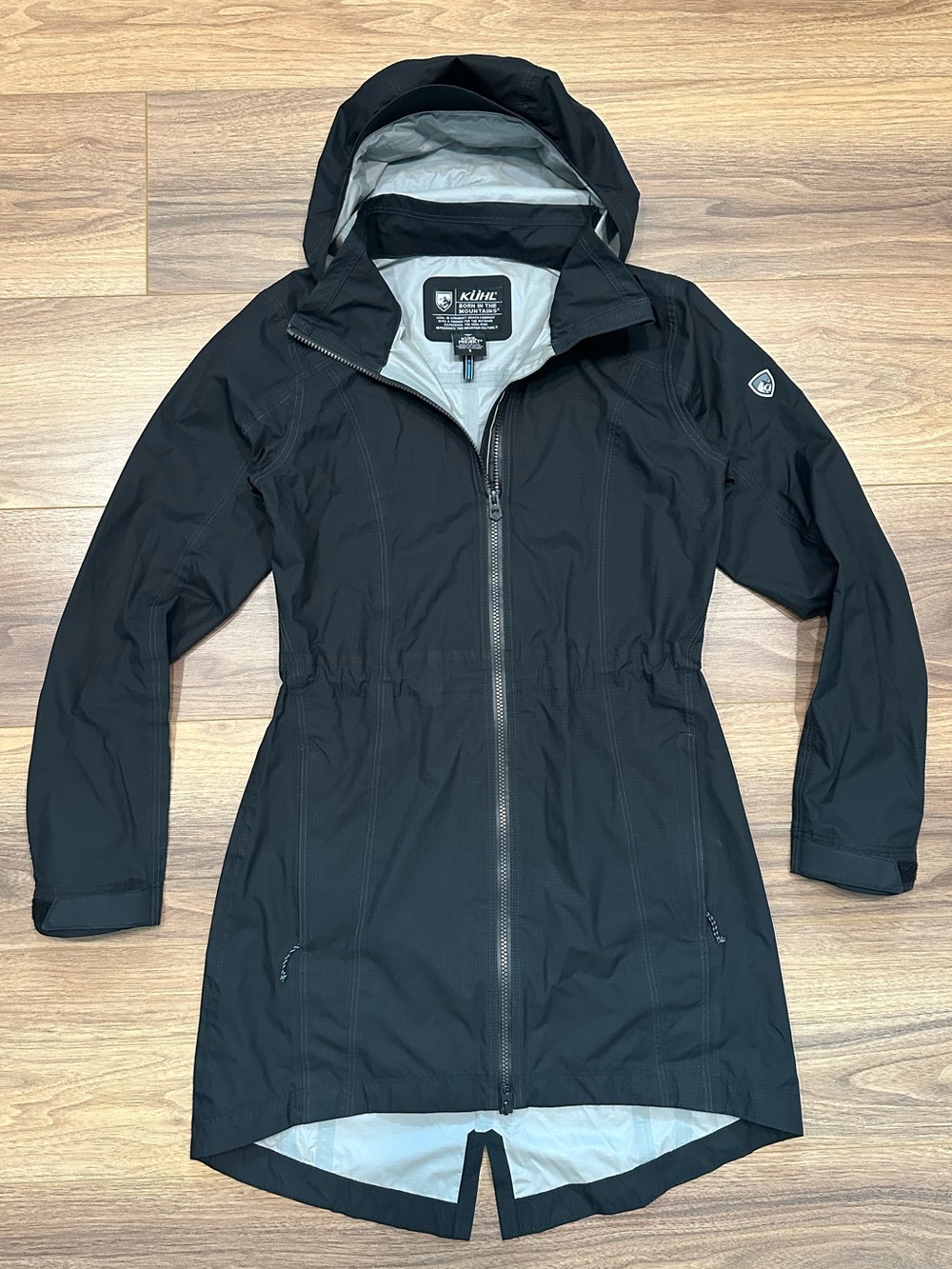 Kuhl Projekt Jetstream Rain Jacket in Black Size Small